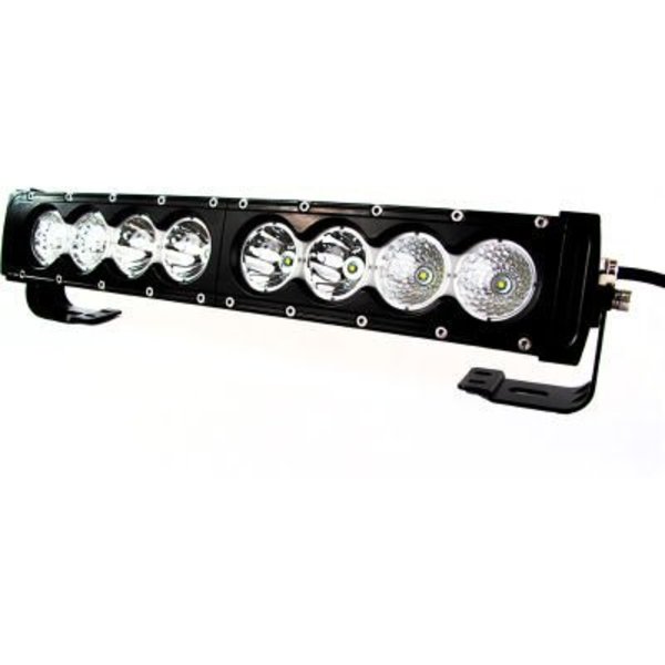 Carjamz Race Sport 18" Penetrator LED Light Bar, 80W, W/ 8 10W CREE Mount Length = 21.5" RSLB1R18S